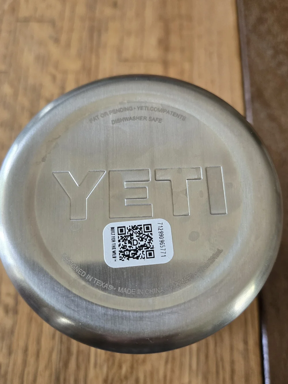 Yeti Tumbler Low Ball 10oz Black Stainless Steel Insulated U.S. Navy Seals Eagle